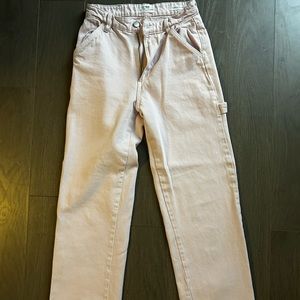Cargo pink cotton on jeans